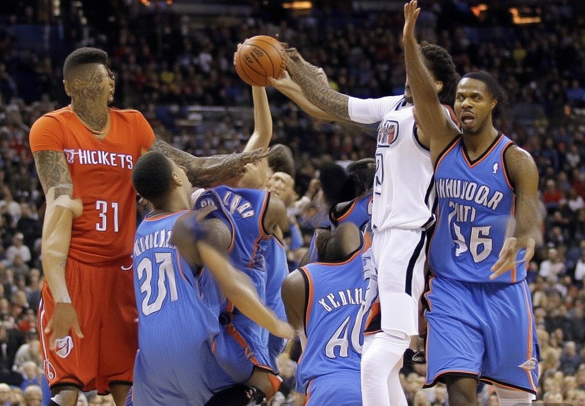 雷霆逆袭火箭：焦点战精彩回顾(图3)